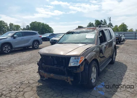 2005 Nissan Pathfinder Se from USA, damaged, VIN 5N1AR18U55C745237